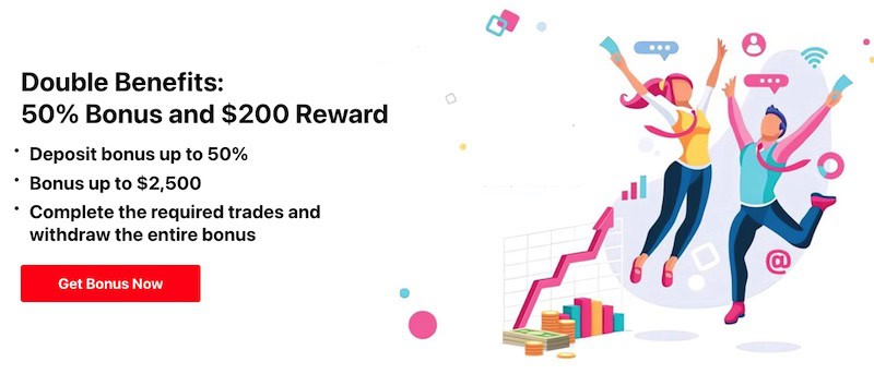FXCG ─ 50% Bonus and $200 Reward